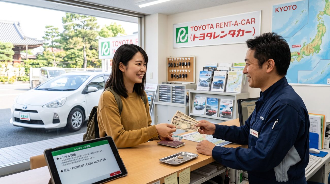 Auto mieten in Japan ohne Kreditkarte