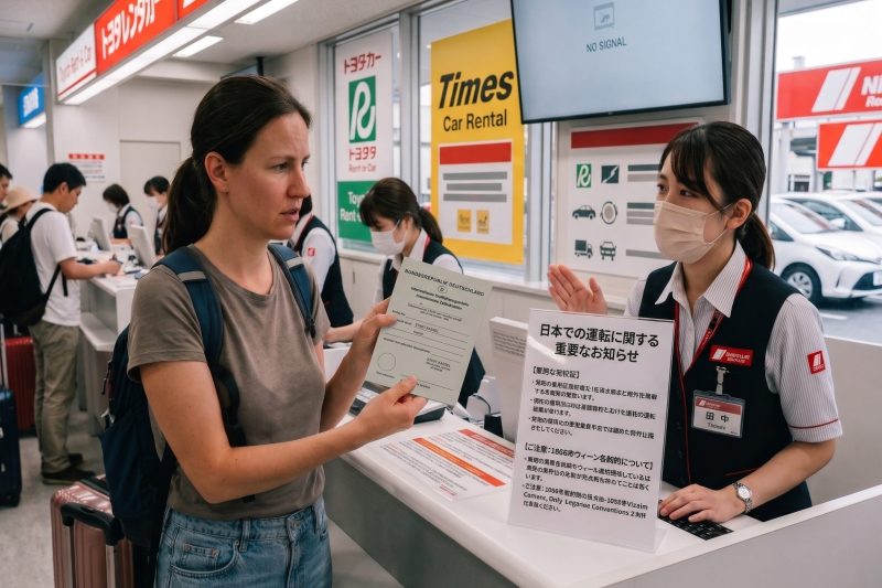 Internationaler Führerschein für Japan