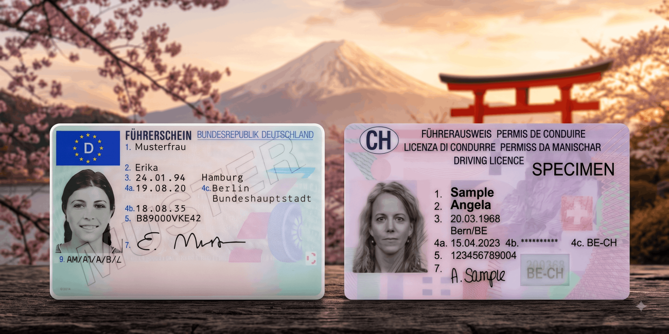 führerschein übersetzung japan