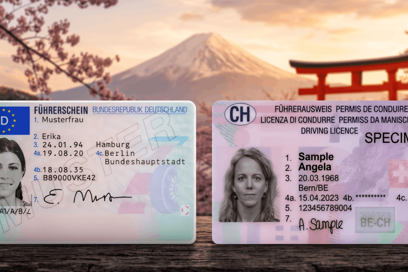 führerschein übersetzung japan