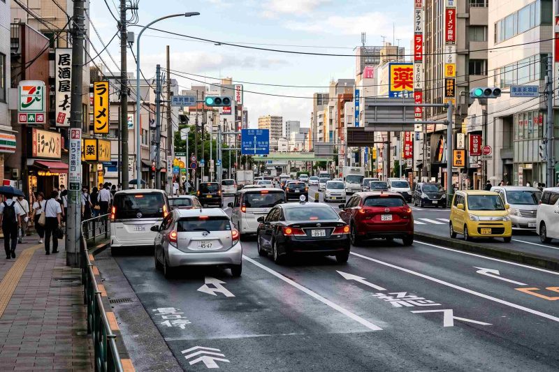 warum linksverkehr in japan